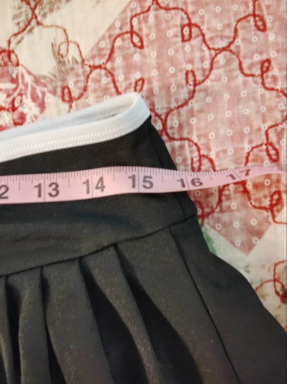 ALO Black Tennis Skirt Skirt Sz L